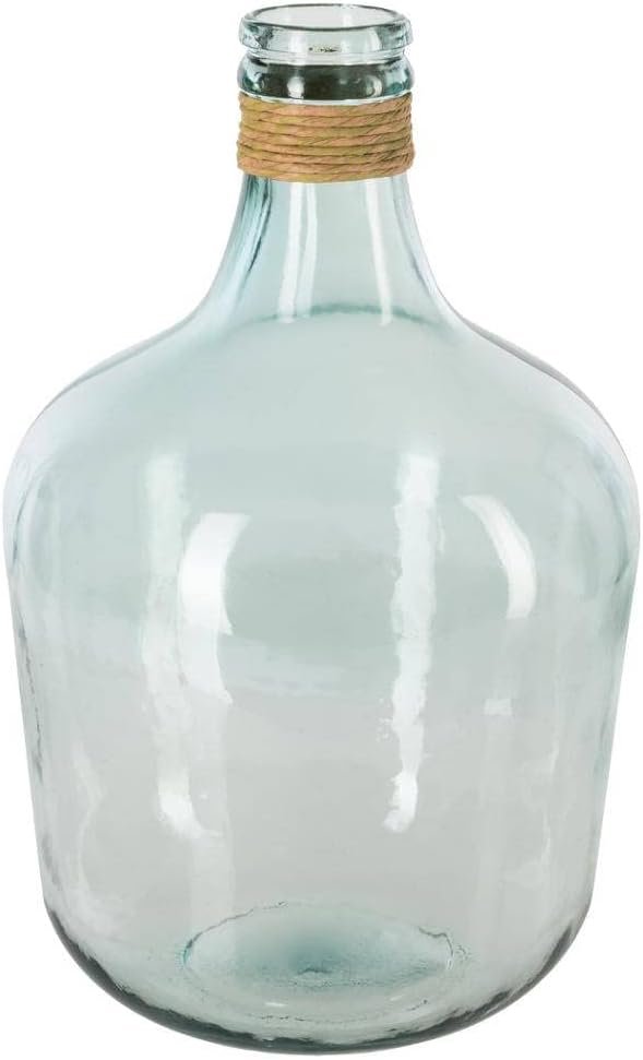 Atmosphera - Vase Dame Jeanne - Verre - Transparent - H43 cm