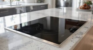 plaque de cuisson avec hotte intégrée