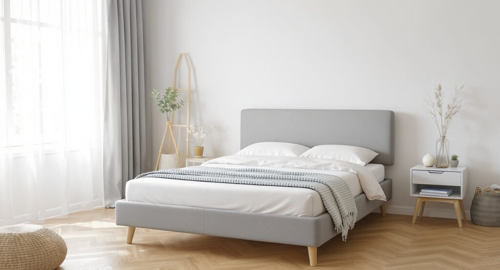 tête de lit une place selon des décorateurs