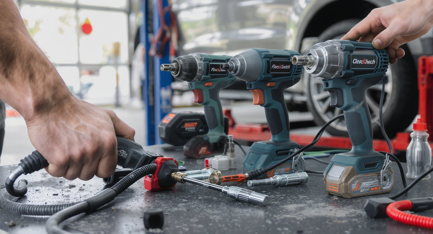 Quelle clé à choc choisir ? Notre guide complet (sans fil, pneumatique, électrique)