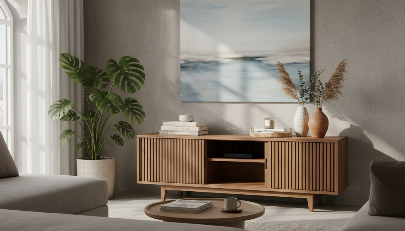 Astuces déco pour camoufler sa box internet avec style