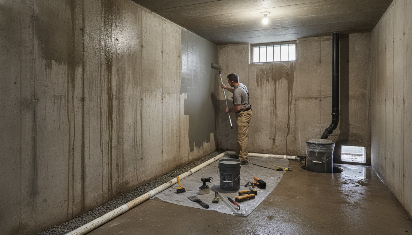 Infiltrations d’eau au sous-sol : quelles sont les solutions ?