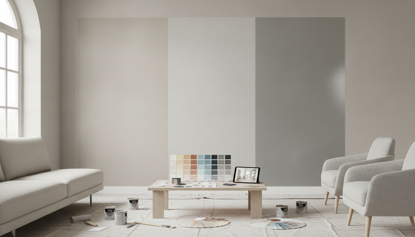Peinture d’intérieur : comment trouver la couleur et la finition idéales ?