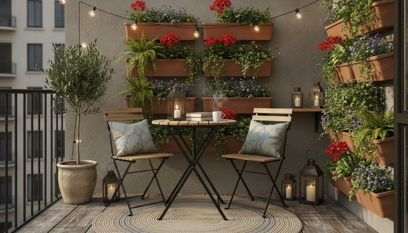 Aménager un petit balcon : 3 conseils pratiques et déco