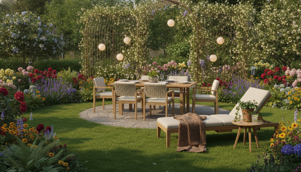 découvrez comment redonner vie à votre jardin en choisissant le mobilier adapté pour allier confort, style et fonctionnalité.