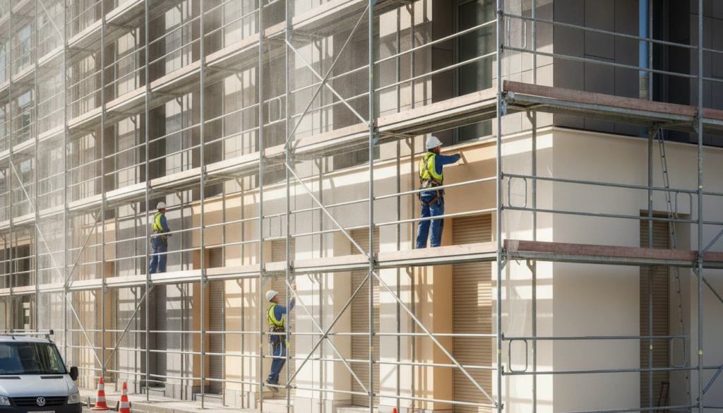 confiez vos travaux de ravalement à espace façades, expert en rénovation et entretien de façades pour un résultat esthétique et durable.