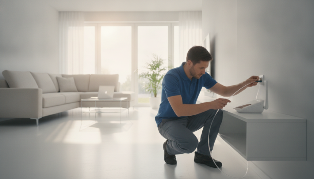 découvrez tout ce qu'il faut savoir sur l'installation de la fibre lors de votre emménagement : démarches, conseils et astuces pour une connexion rapide et efficace.