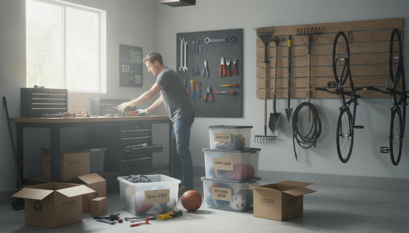 Nos astuces pour bien désencombrer le garage