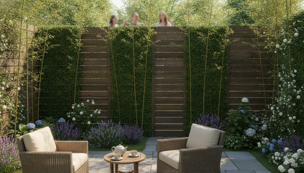 découvrez comment fabriquer un brise-vue efficace pour préserver votre intimité face aux voisins curieux et profiter pleinement de votre jardin en toute tranquillité.