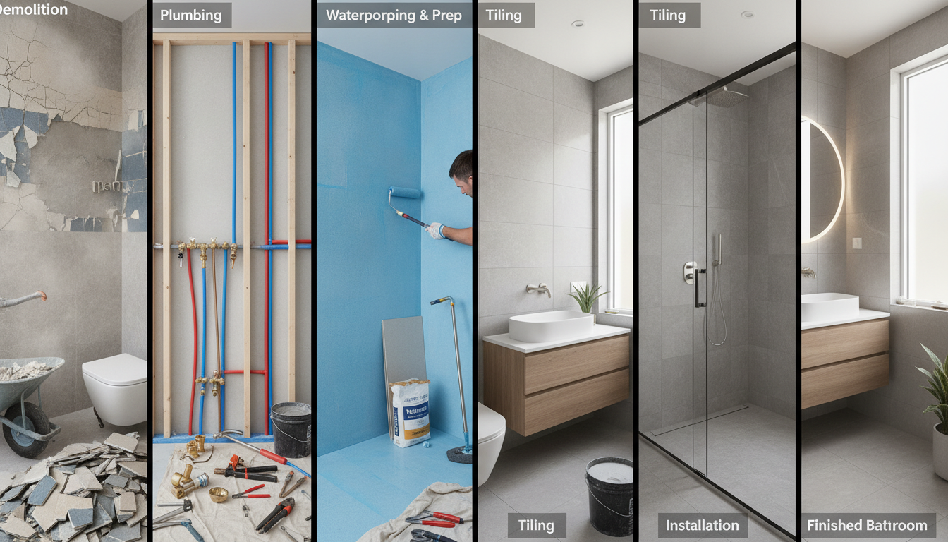 Rénovation de salle de bain : quelles sont les étapes clés ?